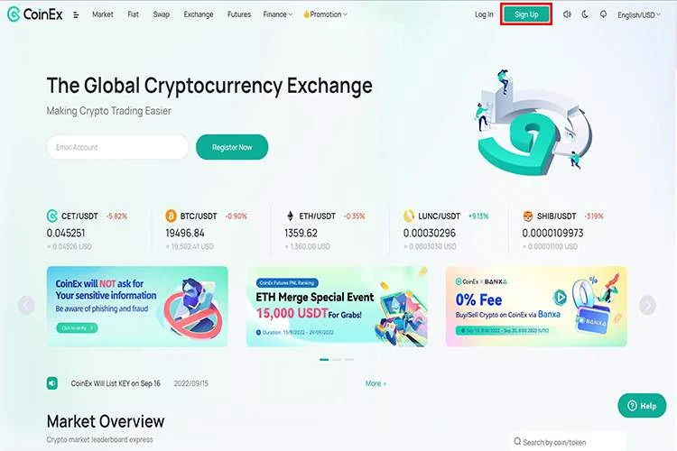 آموزش پلتفرم تبادل کوینکس آموزش صرافی Coinex