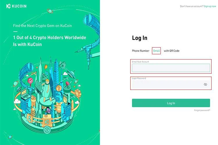 آموزش پلتفرم تبادل کوکوین آموزش ساخت حساب در صرافی کوکوین